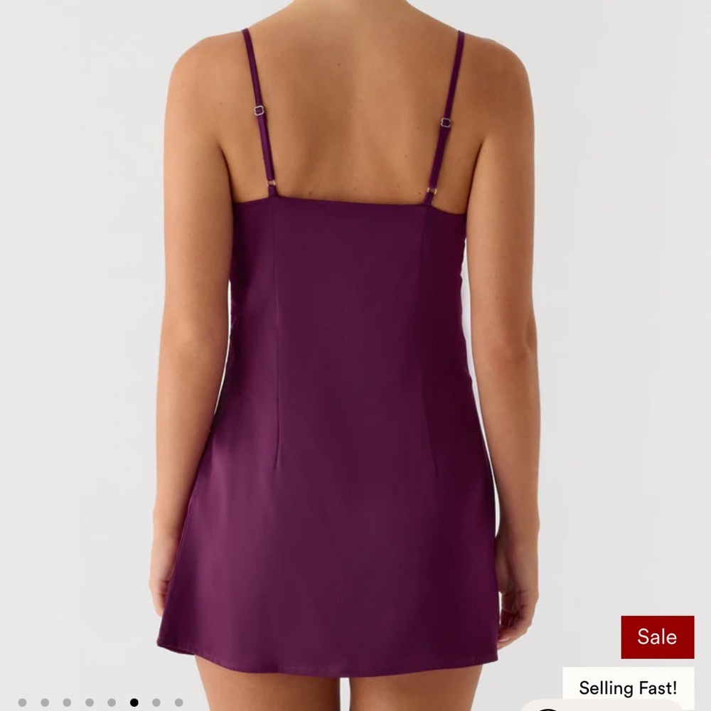 peppermayo mulberry zion beaded mini dress - Picture 2 of 9